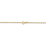 Afbeelding in Gallery-weergave laden, 14k Yellow Gold 1.10mm Singapore Twisted Bracelet Anklet Necklace Choker Pendant Chain
