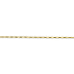 Załaduj obraz do przeglądarki galerii, 10K Yellow Gold 1.25mm Box Bracelet Anklet Choker Necklace Pendant Chain
