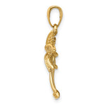 Load image into Gallery viewer, 14k Yellow Gold Palm Tree Pendant Charm

