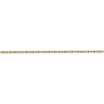 Kép betöltése a galériamegjelenítőbe: 14k Yellow Gold 1.4mm Round Open Link Cable Bracelet Anklet Choker Necklace Pendant Chain
