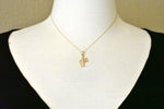 Load image into Gallery viewer, 14k Yellow Gold Lady Justice Moveable Scales 3D Pendant Charm
