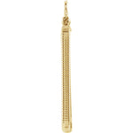 Lataa kuva Galleria-katseluun, 14K Yellow Gold Holds 23.5mm x 14mm Coins or Credit Suisse 5 gram Coin Edge Screw Top Frame Holder Mounting
