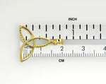 Φόρτωση εικόνας στο εργαλείο προβολής Συλλογής, 14k Yellow Gold Celtic Knot 3D Pendant Charm
