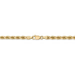 將圖片載入圖庫檢視器 14k Yellow Gold 4mm Diamond Cut Rope Bracelet Anklet Choker Necklace Pendant Chain
