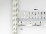 Carica l&#39;immagine nel visualizzatore di Gallery, Sterling Silver 6mm Reversible Round to Flat Cubetto Omega Choker Necklace Pendant Chain
