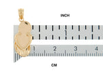 画像をギャラリービューアに読み込む, 14k Yellow Gold Flip Flop Slipper Sandal 3D Pendant Charm

