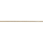 Kép betöltése a galériamegjelenítőbe: 14k Yellow Gold .90mm Cable Bracelet Anklet Choker Necklace Pendant Chain Lobster Clasp
