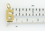 Lataa kuva Galleria-katseluun, 14k Yellow Gold Number 6 Six Pendant Charm
