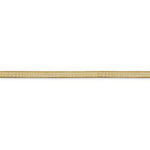 Load image into Gallery viewer, 14K Yellow Gold Silky Herringbone Bracelet Anklet Choker Necklace Pendant Chain 3mm
