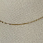 Video laden en afspelen in Gallery-weergave, 14K Yellow Gold 1.30mm Box Bracelet Anklet Necklace Choker Pendant Chain

