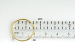 Carregar imagem no visualizador da galeria, 14K Yellow Gold 17mm x 1.25mm Round Endless Hoop Earrings
