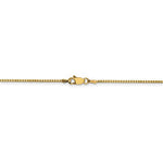 Afbeelding in Gallery-weergave laden, 14K Yellow Gold 1.05mm Box Bracelet Anklet Necklace Choker Pendant Chain
