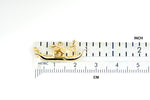 Carica l&#39;immagine nel visualizzatore di Gallery, 14k Yellow Gold Venetian Gondola 3D Pendant Charm - [cklinternational]
