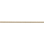 Cargar imagen en el visor de la galería, 14k Yellow Gold 1.6mm Round Open Link Cable Bracelet Anklet Choker Necklace Pendant Chain

