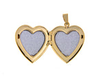 Load image into Gallery viewer, 14k Yellow Gold Plain Heart Locket Pendant Charm
