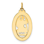 Załaduj obraz do przeglądarki galerii, 14k Yellow Gold Saint Christopher Medal Pendant Charm
