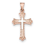 Afbeelding in Gallery-weergave laden, 14k Gold Two Tone Cross Pendant Charm
