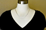 Lataa kuva Galleria-katseluun, Sterling Silver 3.25mm Herringbone Bracelet Anklet Choker Necklace Pendant Chain
