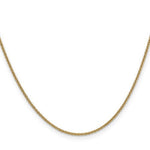 Indlæs billede til gallerivisning 14k Yellow Gold 1.5mm Round Open Link Cable Bracelet Anklet Choker Necklace Pendant Chain
