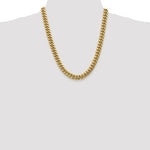 Φόρτωση εικόνας στο εργαλείο προβολής Συλλογής, 14k Yellow Gold 9.3mm Miami Cuban Link Bracelet Anklet Choker Necklace Pendant Chain
