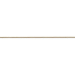 Carregar imagem no visualizador da galeria, 14K Yellow Gold 0.5mm Box Bracelet Anklet Necklace Choker Pendant Chain
