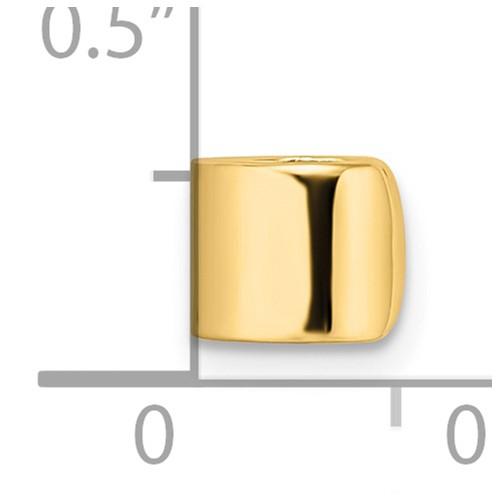 14K Yellow Gold Ear Cuff Non Pierced Earrings One Piece