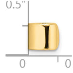 Afbeelding in Gallery-weergave laden, 14K Yellow Gold Ear Cuff Non Pierced Earrings One Piece
