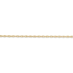 Load image into Gallery viewer, 14K Yellow Gold 1.35mm Cable Rope Bracelet Anklet Choker Necklace Pendant Chain
