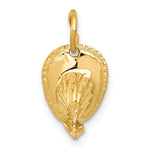 Φόρτωση εικόνας στο εργαλείο προβολής Συλλογής, 14k Yellow Gold Firefighter Fireman Firewoman Fire Helmet 3D Pendant Charm
