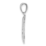 Afbeelding in Gallery-weergave laden, 14k White Gold Paramedic Pendant Charm
