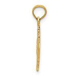 Kép betöltése a galériamegjelenítőbe: 14k Yellow Gold Jerusalem Cross Pendant Charm
