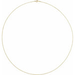 이미지를 갤러리 뷰어에 로드 , 18k Yellow Rose White Gold 1mm Cable Bracelet Anklet Choker Necklace Pendant Chain

