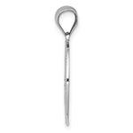 Afbeelding in Gallery-weergave laden, 14k White Gold Peace Sign Symbol Pendant Charm
