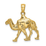 Load image into Gallery viewer, 14k Yellow Gold Camel 3D Pendant Charm
