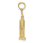 Afbeelding in Gallery-weergave laden, 14k Yellow Gold Chicago Illinois Willis Tower 3D Pendant Charm
