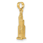 Afbeelding in Gallery-weergave laden, 14k Yellow Gold Chicago Illinois Willis Tower 3D Pendant Charm
