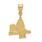 Afbeelding in Gallery-weergave laden, 14k Yellow Gold Washington DC Capitol Building Pendant Charm
