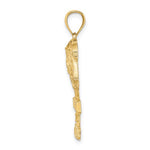 Load image into Gallery viewer, 14k Yellow Gold Palm Beach Florida Palm Tree Pendant Charm
