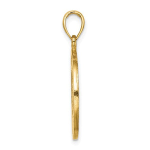 14k Yellow Gold St. Lucia The Pitons Travel Pendant Charm