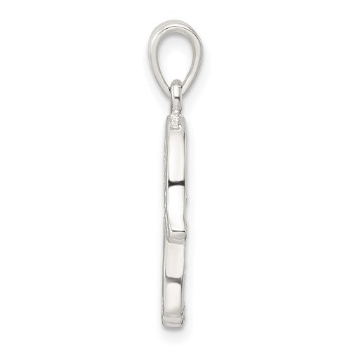 Sterling Silver Hamsa Hand of God Pendant Charm