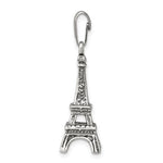 Afbeelding in Gallery-weergave laden, Sterling Silver Paris Eiffel Tower 3D Pendant Charm
