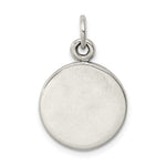 Φόρτωση εικόνας στο εργαλείο προβολής Συλλογής, Sterling Silver Star of David Round Circle Antique Finish Pendant Charm
