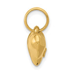 Load image into Gallery viewer, 14k Yellow Gold Puffed Heart 3D Small Pendant Charm
