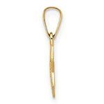 Afbeelding in Gallery-weergave laden, 14k Yellow Gold Star of David Small Petite Pendant Charm
