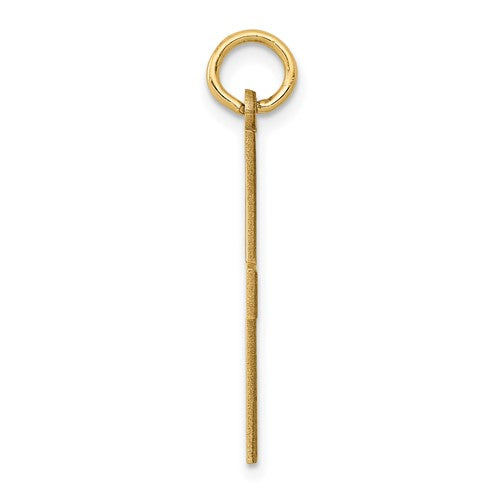 14k Yellow Gold Greek Cross Pendant Charm