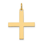 Ladda upp bild till gallerivisning, 14k Yellow Gold Greek Cross Pendant Charm
