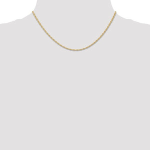 14K Yellow Gold 1.55mm Cable Rope Bracelet Anklet Choker Necklace Pendant Chain