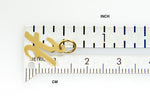 Carica l&#39;immagine nel visualizzatore di Gallery, 14k Yellow Gold Script Letter H Initial Alphabet Pendant Charm
