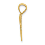 Afbeelding in Gallery-weergave laden, 14k Yellow Gold Celtic Knot Open Back Pendant Charm - [cklinternational]
