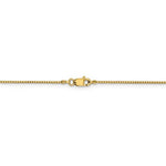 Kép betöltése a galériamegjelenítőbe: 14K Yellow Gold 0.95mm Box Bracelet Anklet Necklace Choker Pendant Chain
